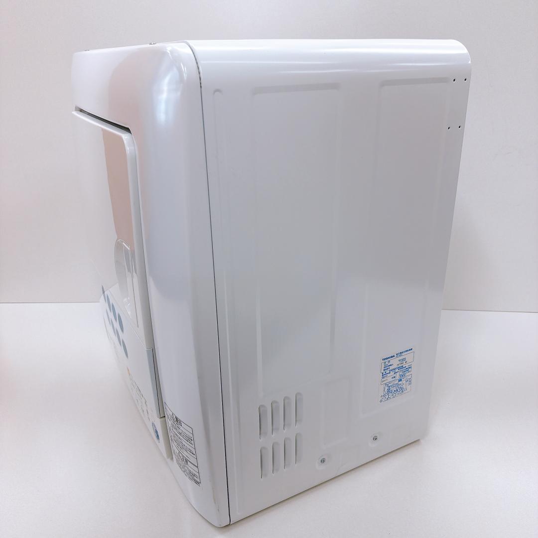 【美品】東芝 衣類乾燥機 ED-45CW 乾燥容量4.5kg ピュアホワイト