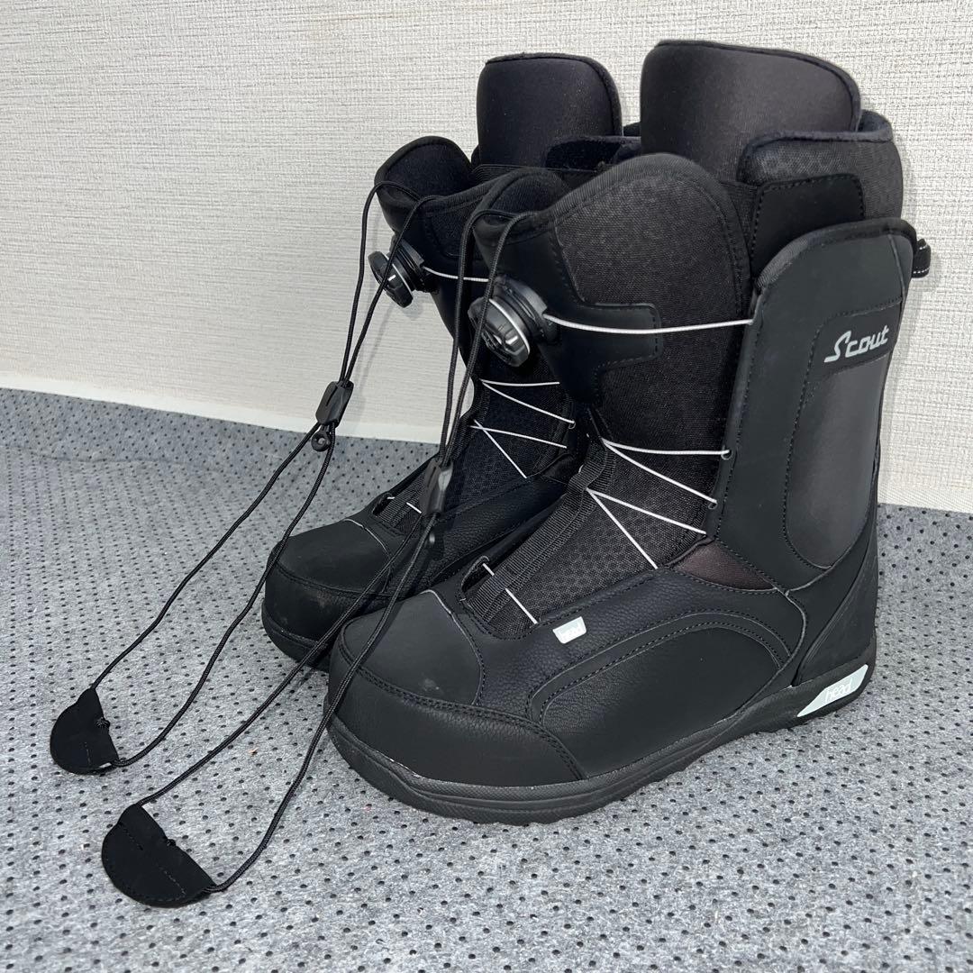 1回使用 人気サイズ29.5cm HEAD SCOUT BOA スノボブーツ