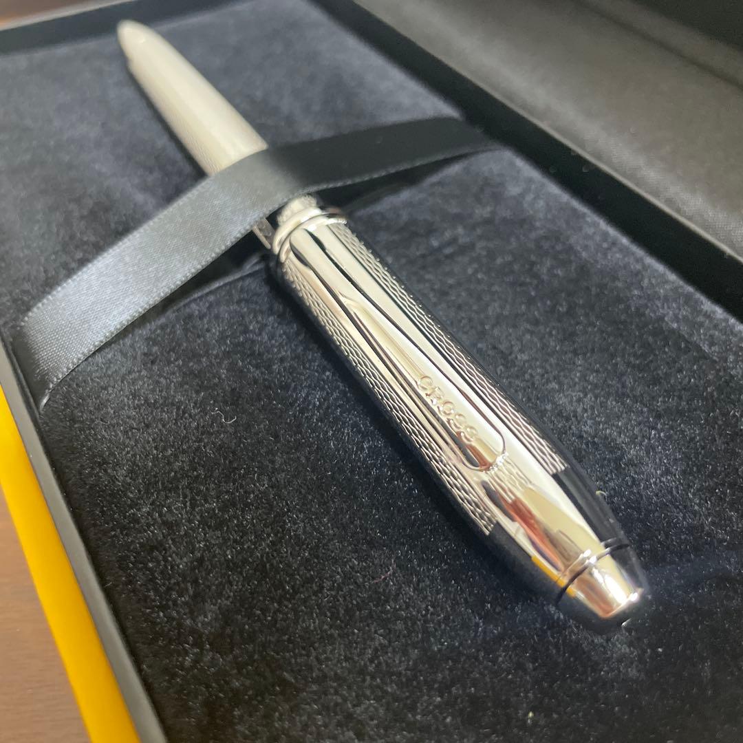 CROSS タウンゼント　ボールペンAT0042TW-1 プラチナプレート