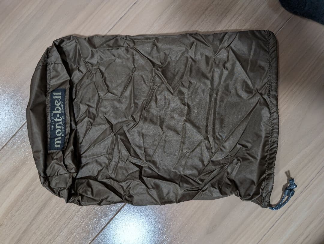 【美品】モンベル パーマフロスト ライトダウンパーカ Mサイズ ハニー