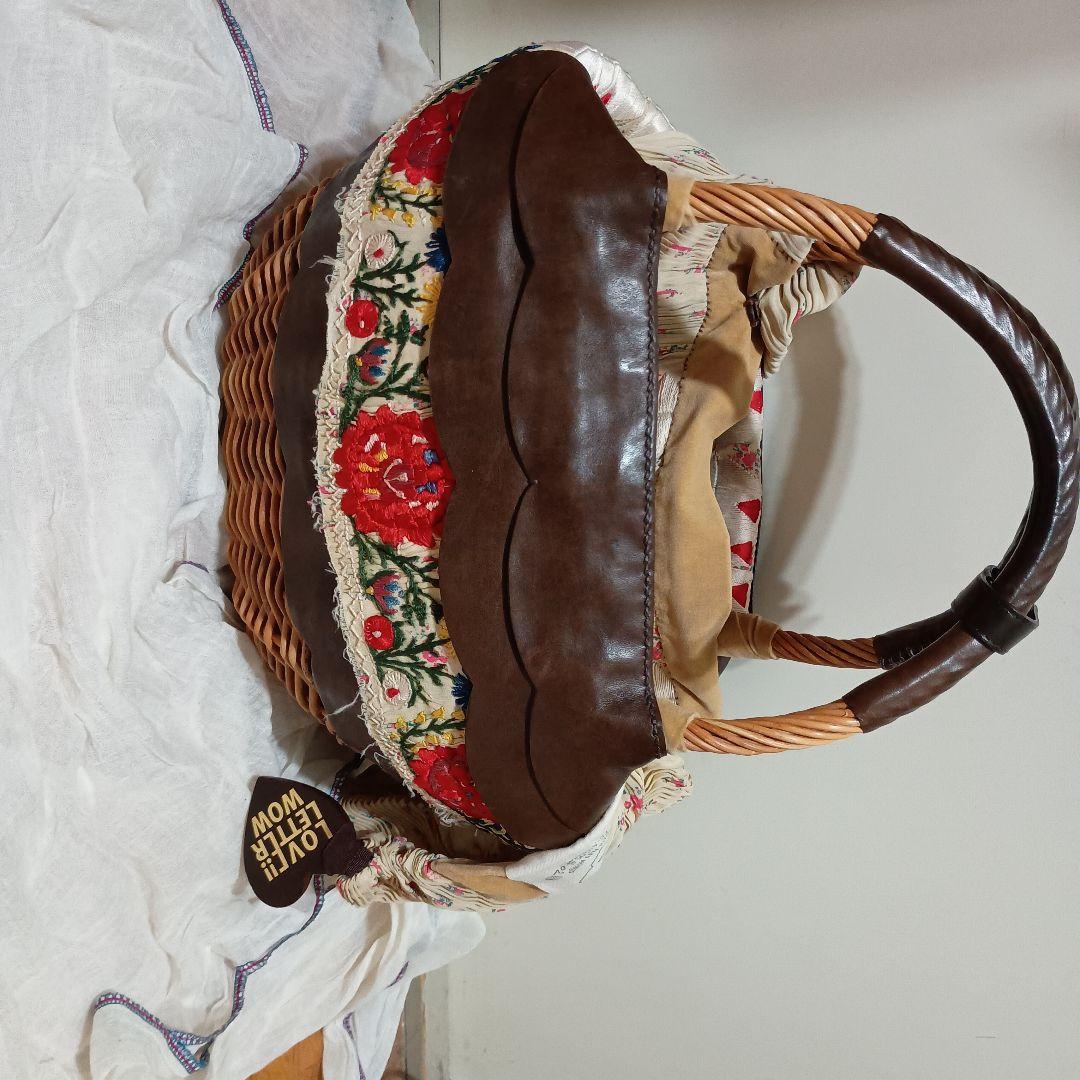 エバゴス ebagos カゴバッグ LOVE LETTER WOW 限定