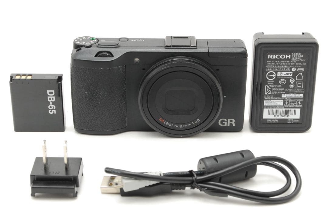 美品✨リコー GR 初代❤️ショット数たったの13回！！