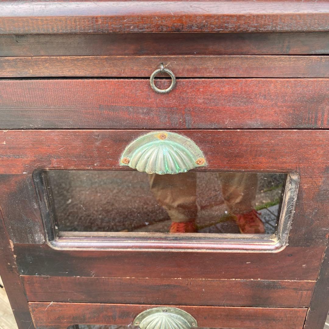 ヴィンテージ 三段バンブーチェスト アジアン家具 収納 インテリア