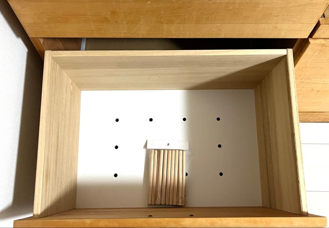 モモナチュラル　食器棚　カップボード　VIU-01+VIL-52