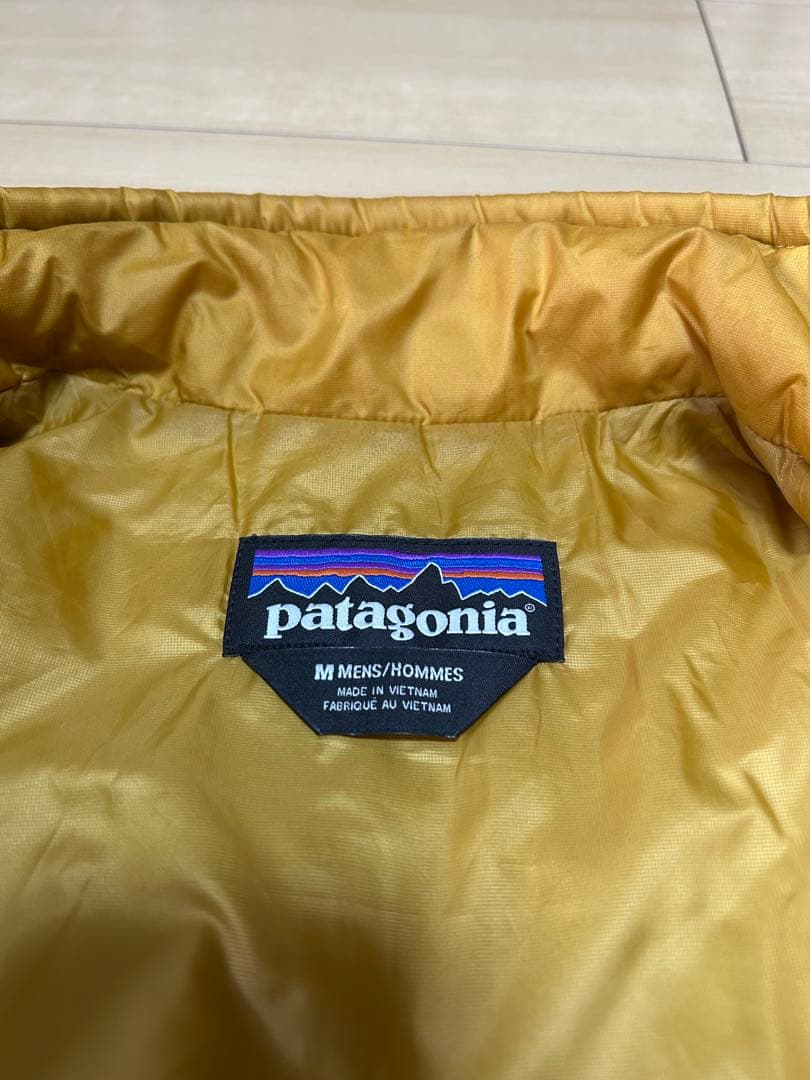パタゴニア　ナノパフジャケット　メンズM マイクロパフ　シンチラスナップt r2