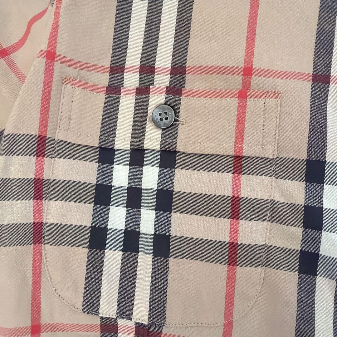 未使用級✨ BURBERRY LONDON ノバチェック シャツ チェック柄 S