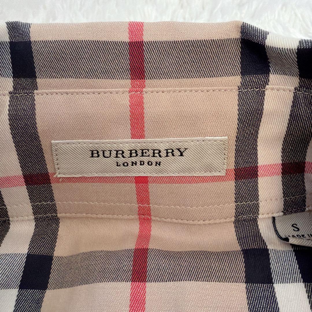 未使用級✨ BURBERRY LONDON ノバチェック シャツ チェック柄 S