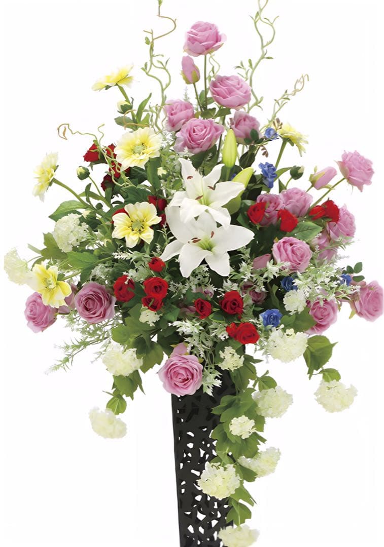 光触媒　人工観葉植物　フェイクグリーン　トールキングスタンド1.4