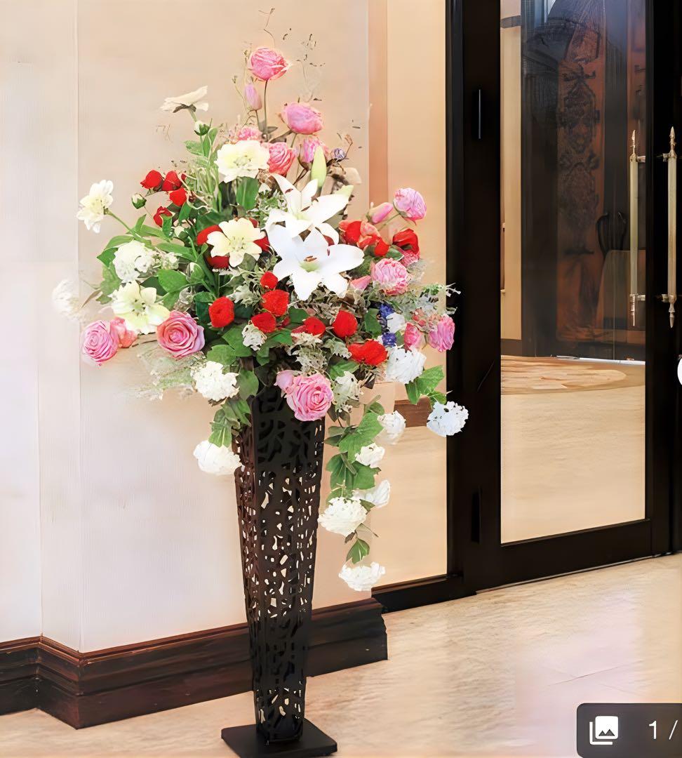 光触媒　人工観葉植物　フェイクグリーン　トールキングスタンド1.4