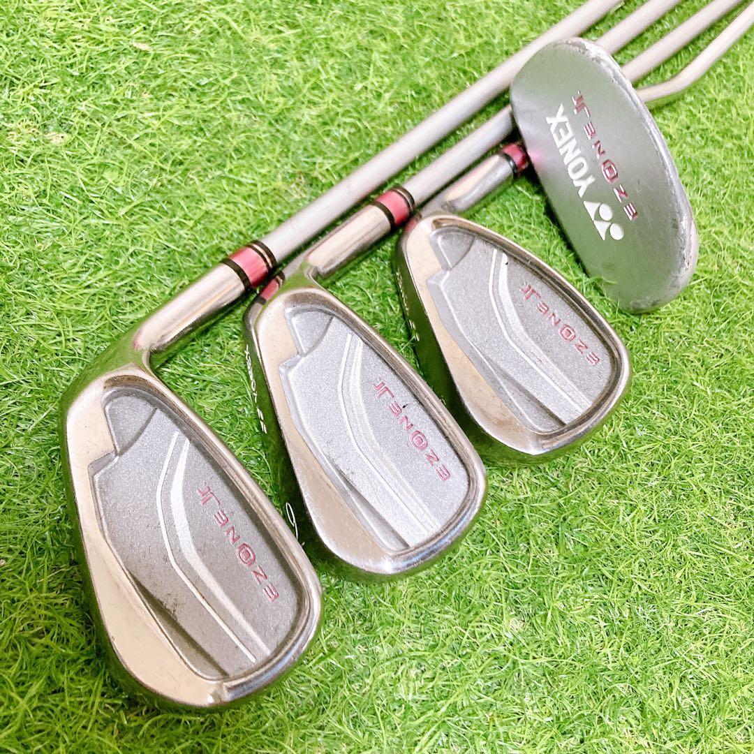 N14 ヨネックス　ゴルフクラブ　ジュニアセット　130cm〜 高学年　女の子用