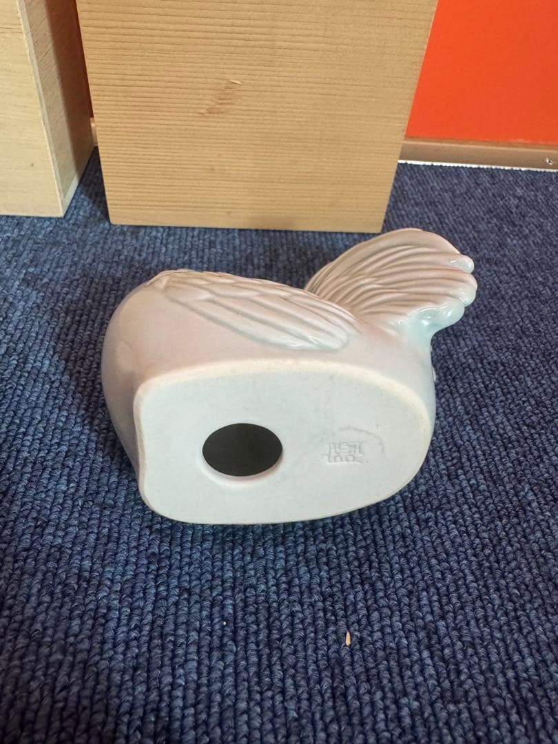 2053 九谷焼　北村隆　干支　亥　酉　置物