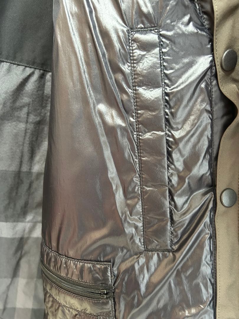 【定価10万円】BURBERRY BLACK LABEL フード付コート