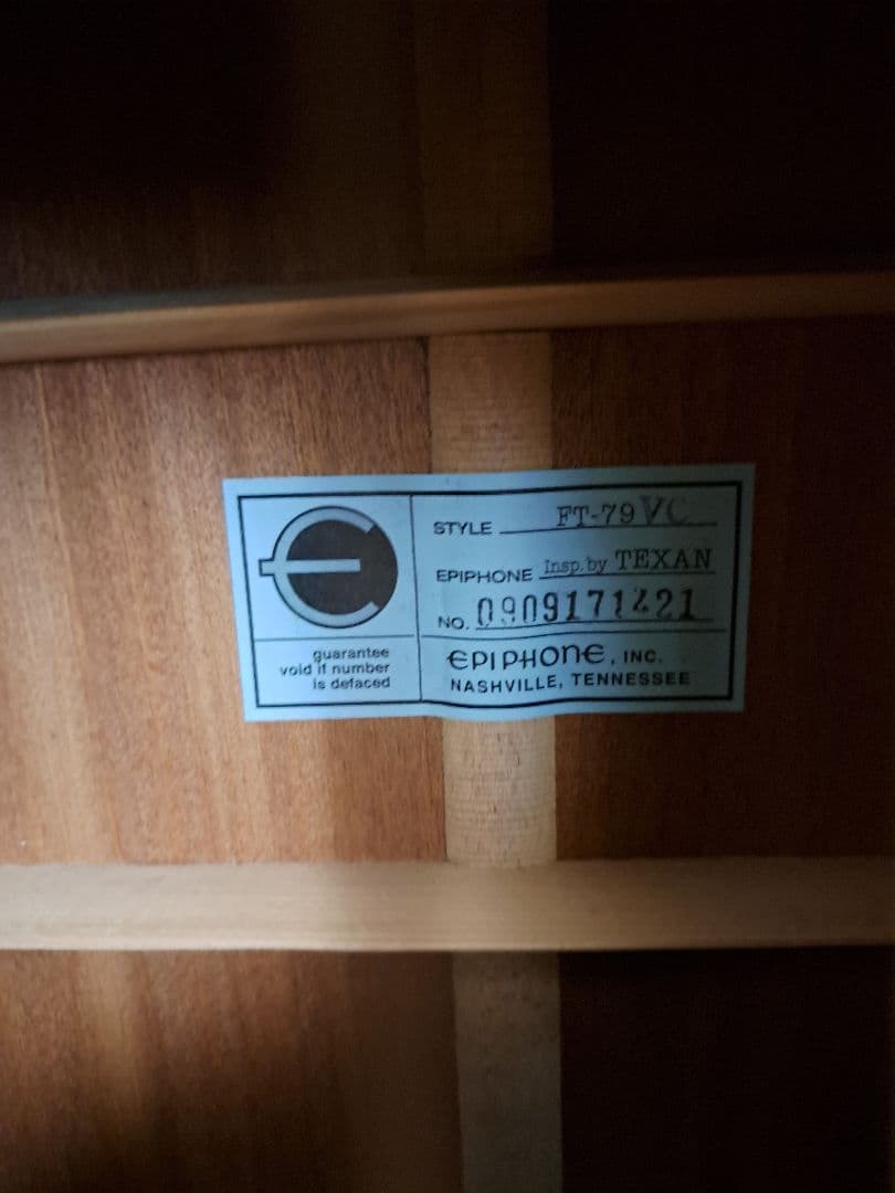 Epiphone　Texan　アコースティックギター[超美品]
