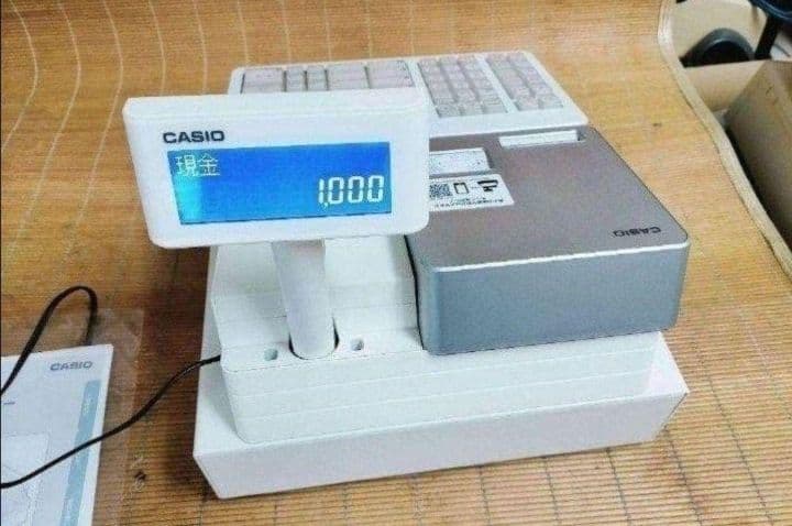 カシオレジスター　SR-S4000　スマホ連携Bluetooth　923364