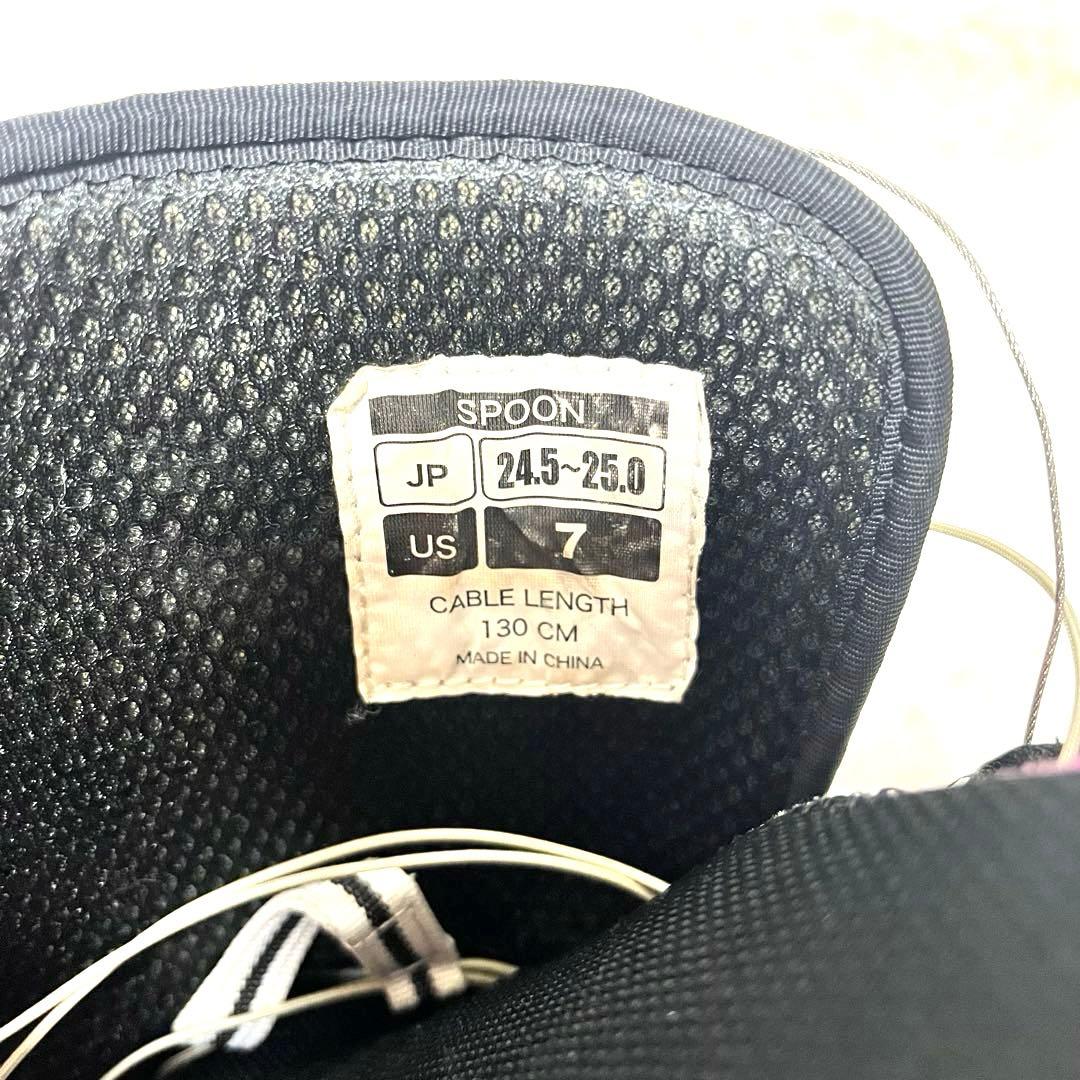 SPOON スノーボードブーツ　24.5〜25.0 ダイヤル　BOA レディース