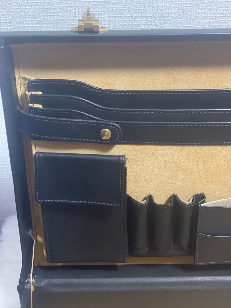 【激レア】COACH コーチ 黒 レザー アタッシュケース ダイヤルロック 鍵付