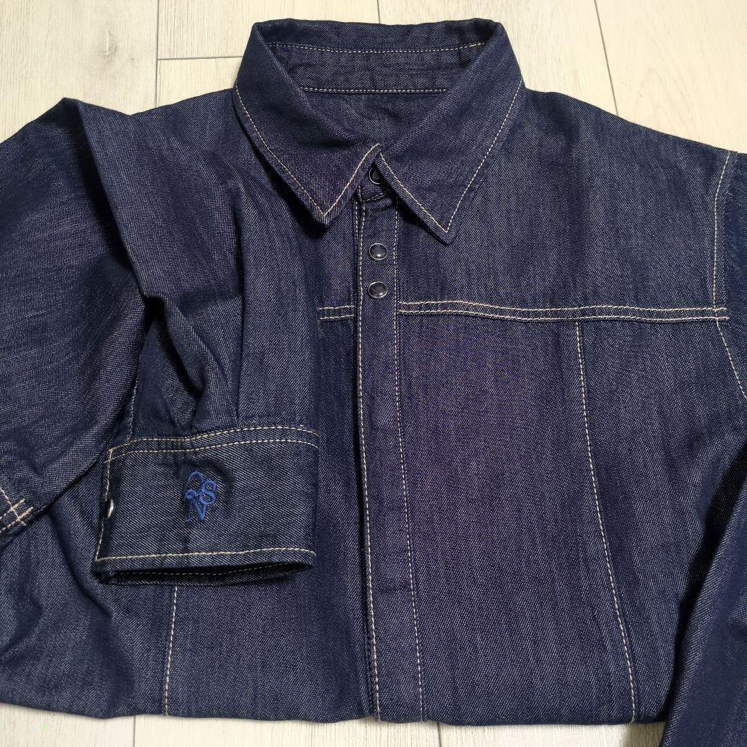 ひ*4様 【新品】ボウタイデニムシャツ コラージュガリャルダガランテ Q.ano