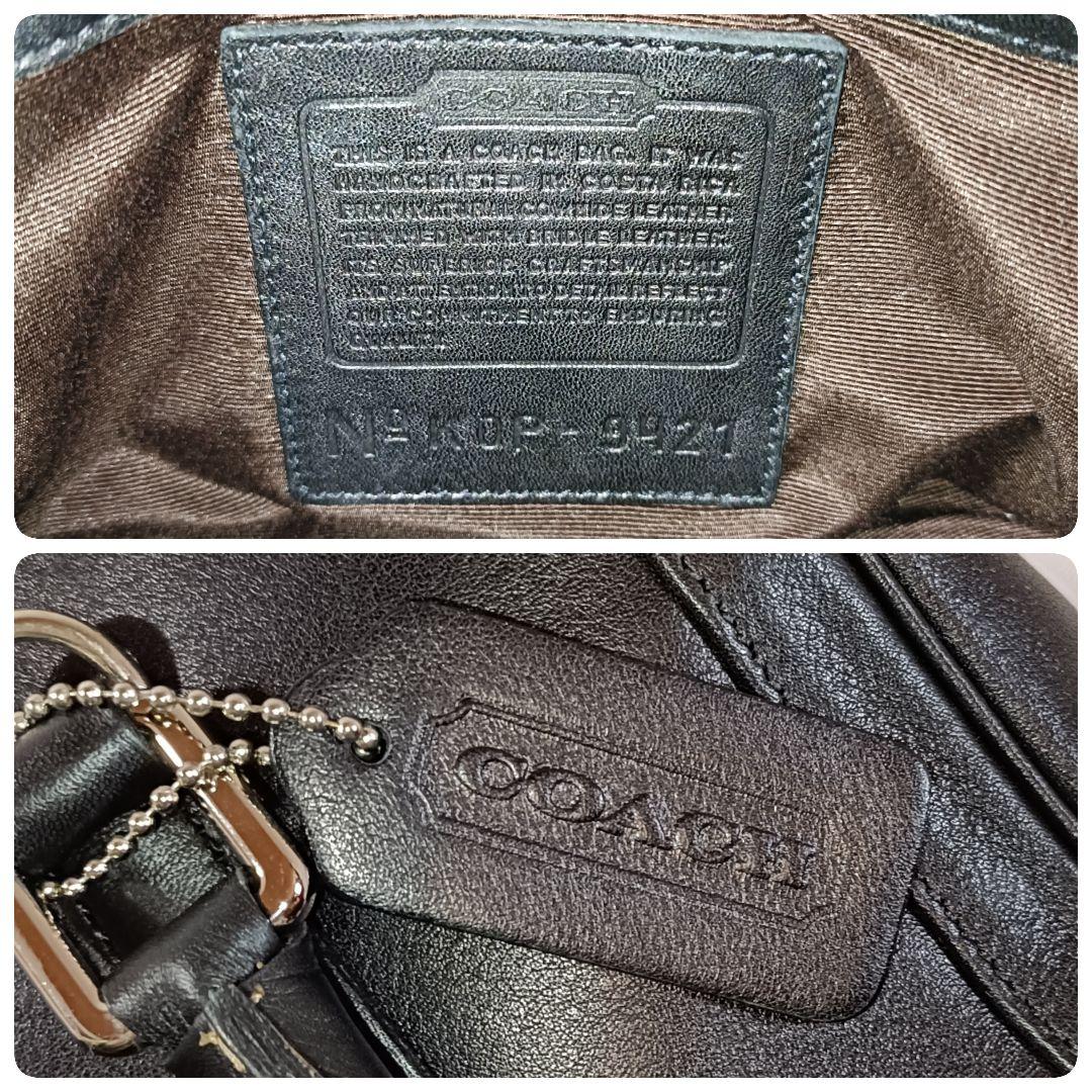 美品 正規品 コーチ COACH ショルダーバッグ 2way ハンドバッグ 革