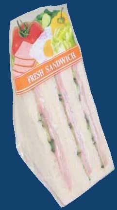 超特価 三角サンドイッチ袋CH三角サンド袋70mm幅 ５円／１枚　６０００枚箱