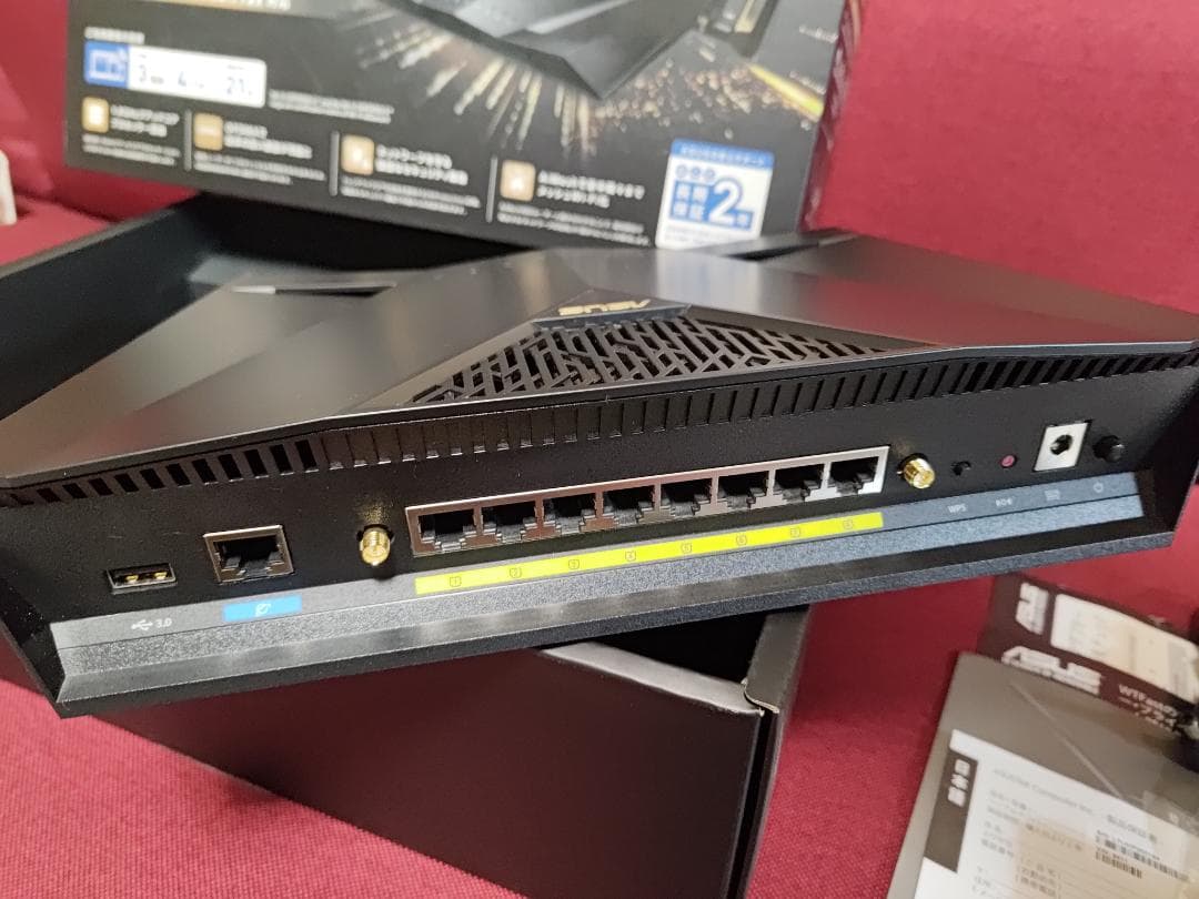 極上品 ASUS RT-AX88U WiFi ゲーミングルーター 動作保証