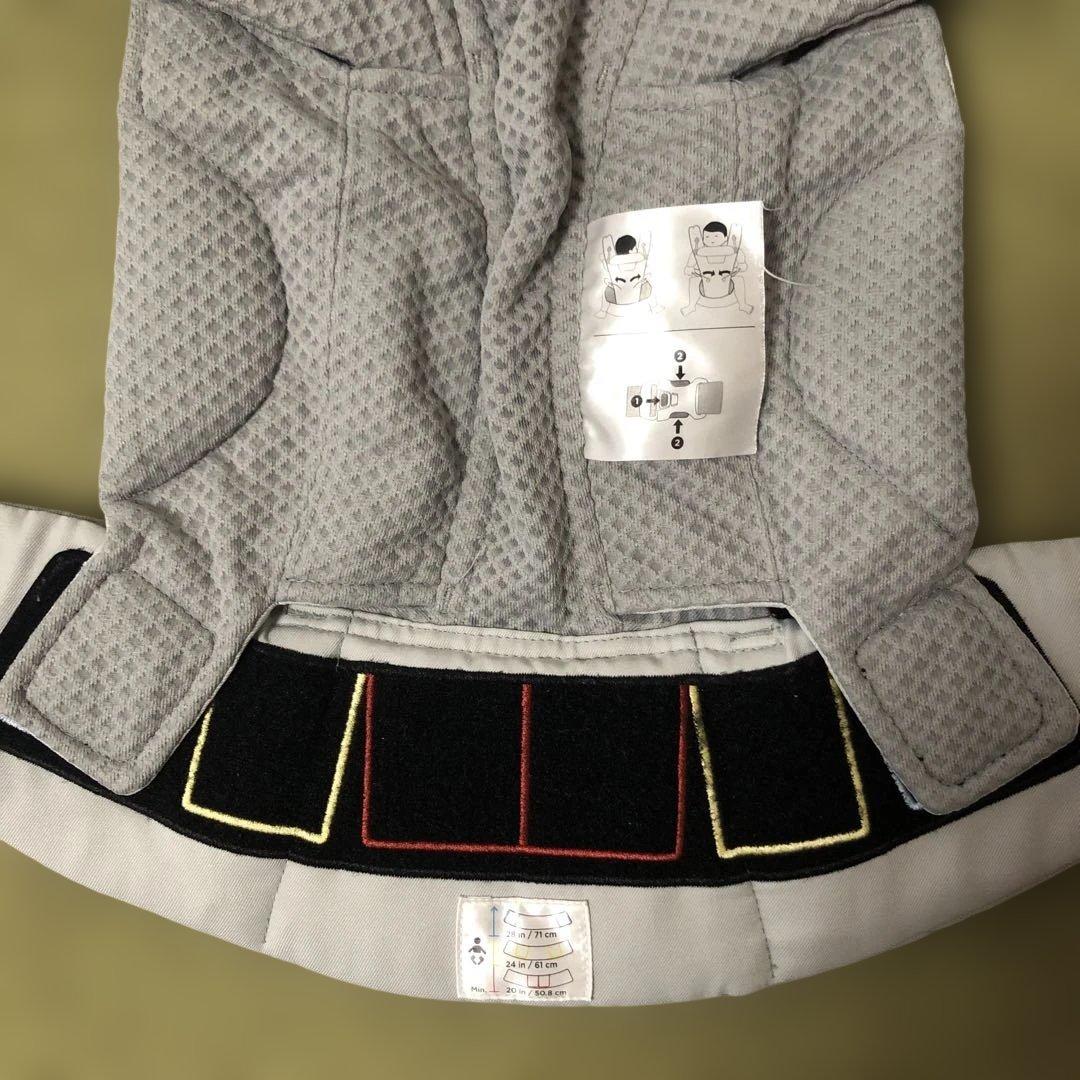 ergobaby 抱っこ紐 オムニブリーズ　グレー　ヨダレカバー　ケープ　セット
