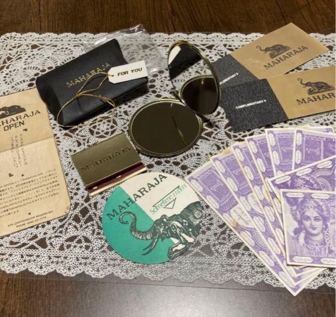 ✨昭和レトロ♪✨★MAHARAJA★グッズ♪コンパクトミラー・チケットなど