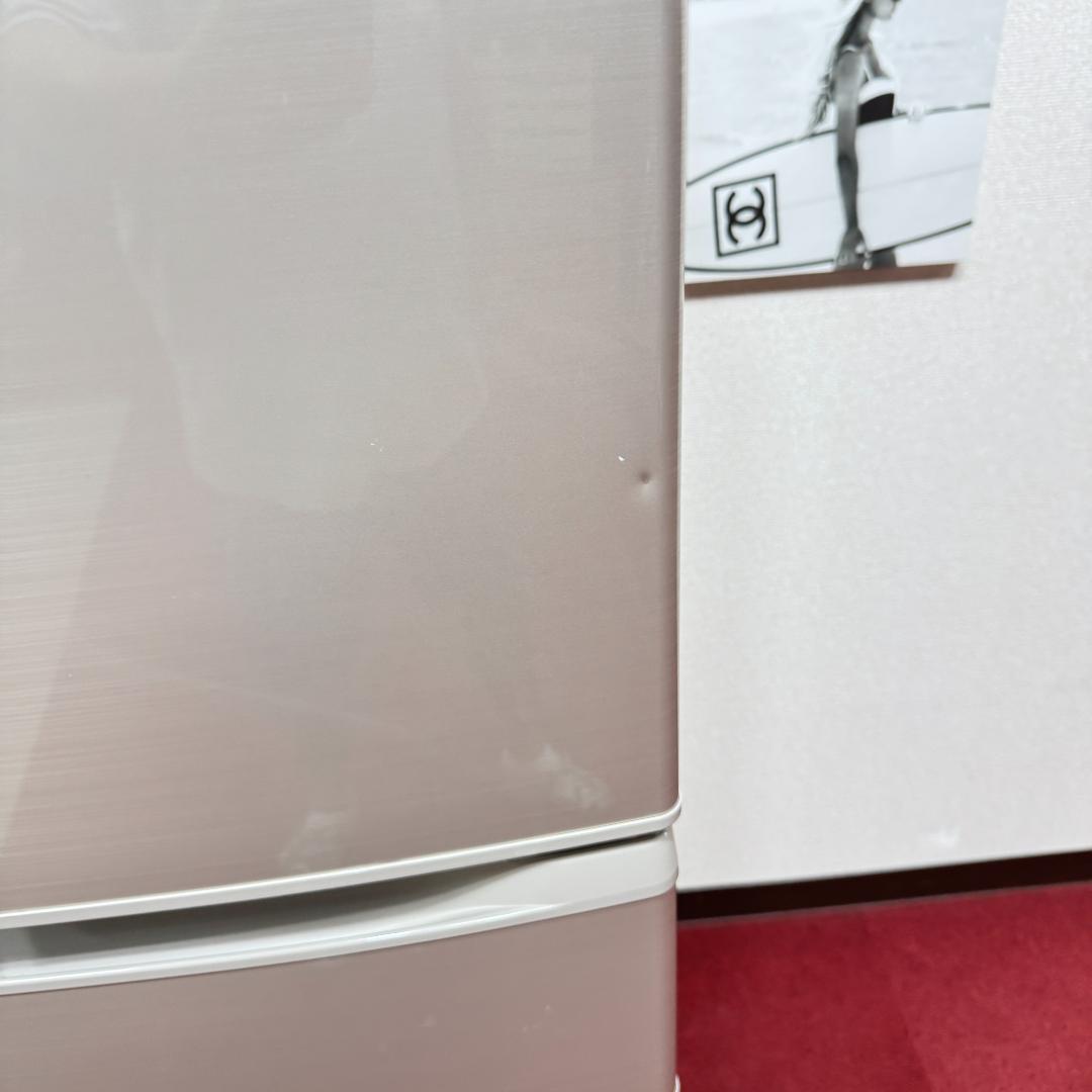 東京23区送料無料　美品三菱６ドア冷蔵庫435L　製氷機有2016年製　洗浄済み