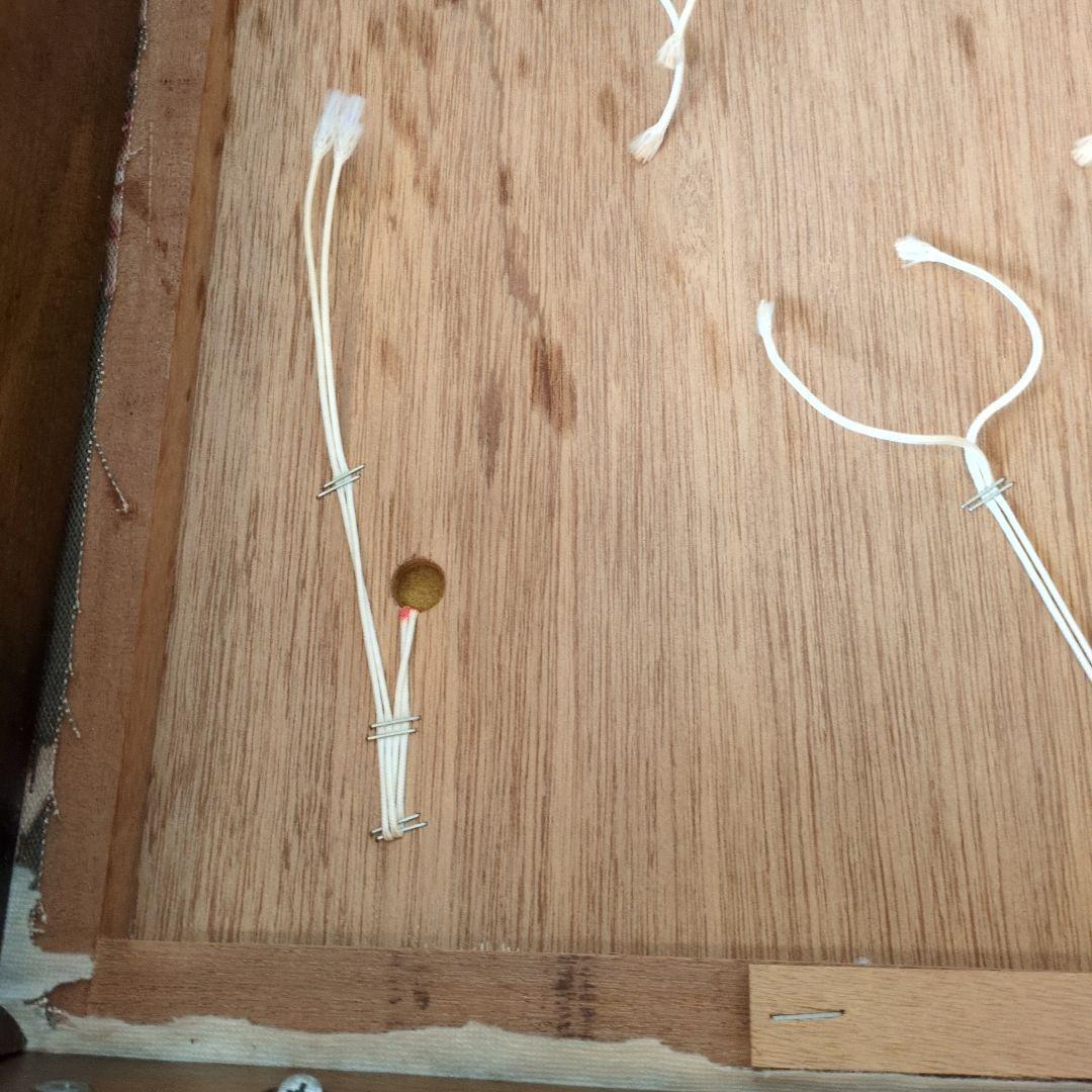 カリモク オットマン コロニアル 花柄 karimoku レトロ カフェ