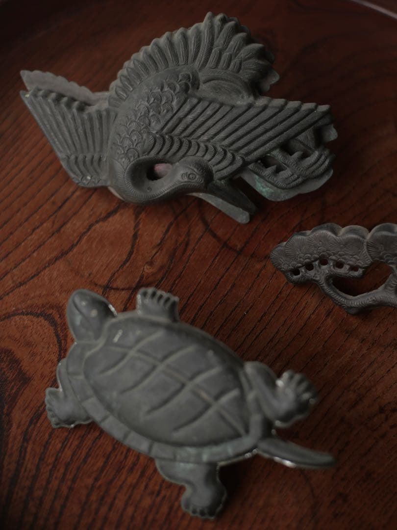 釘隠し　亀　銅　古民家　骨董　古美術　古家具　古道具　アンティーク　昭和レトロ