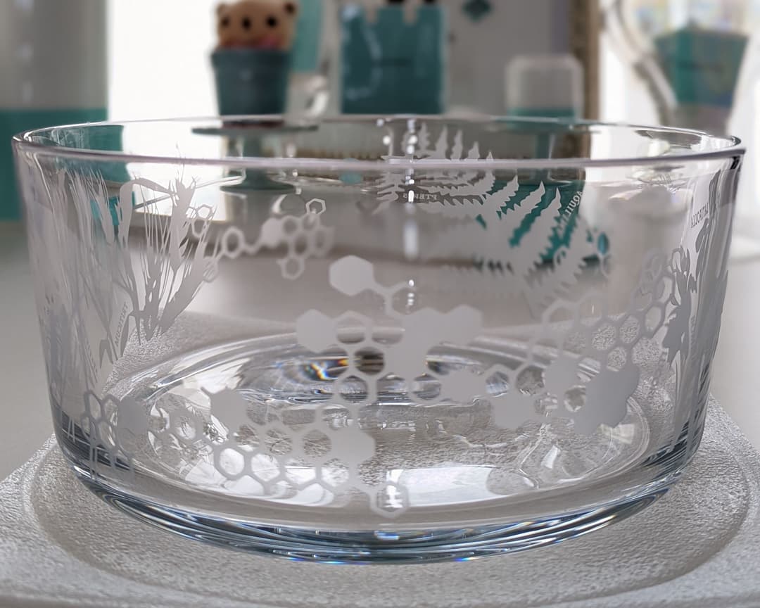 ティファニー ボウル クリスタル フローラ＆ファウナ