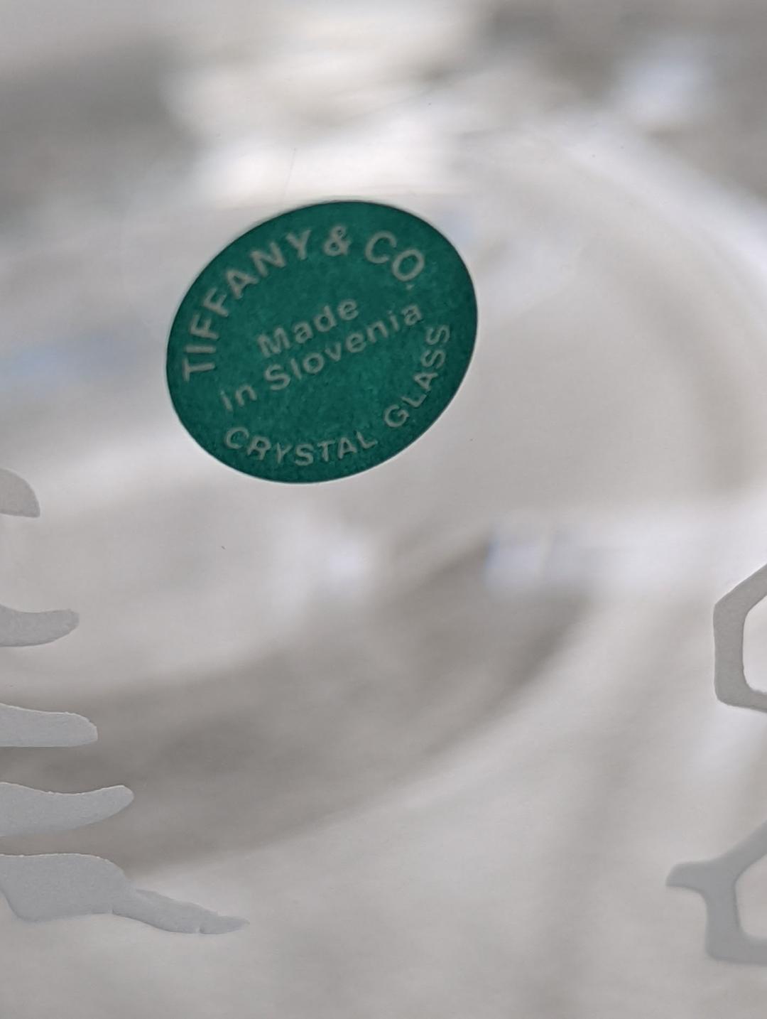 ティファニー ボウル クリスタル フローラ＆ファウナ