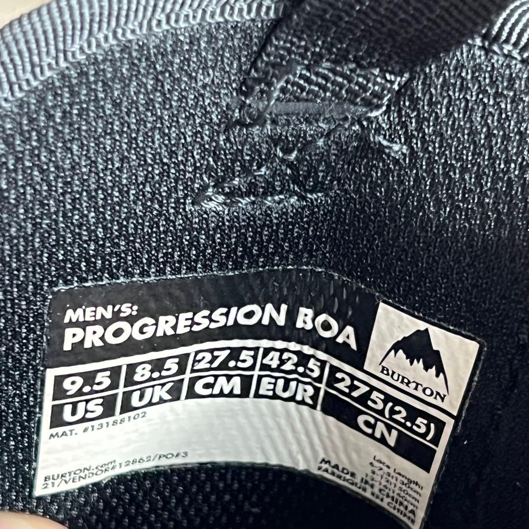 BURTON バートン スノーボードブーツ 27.5cm ボアシステム boa