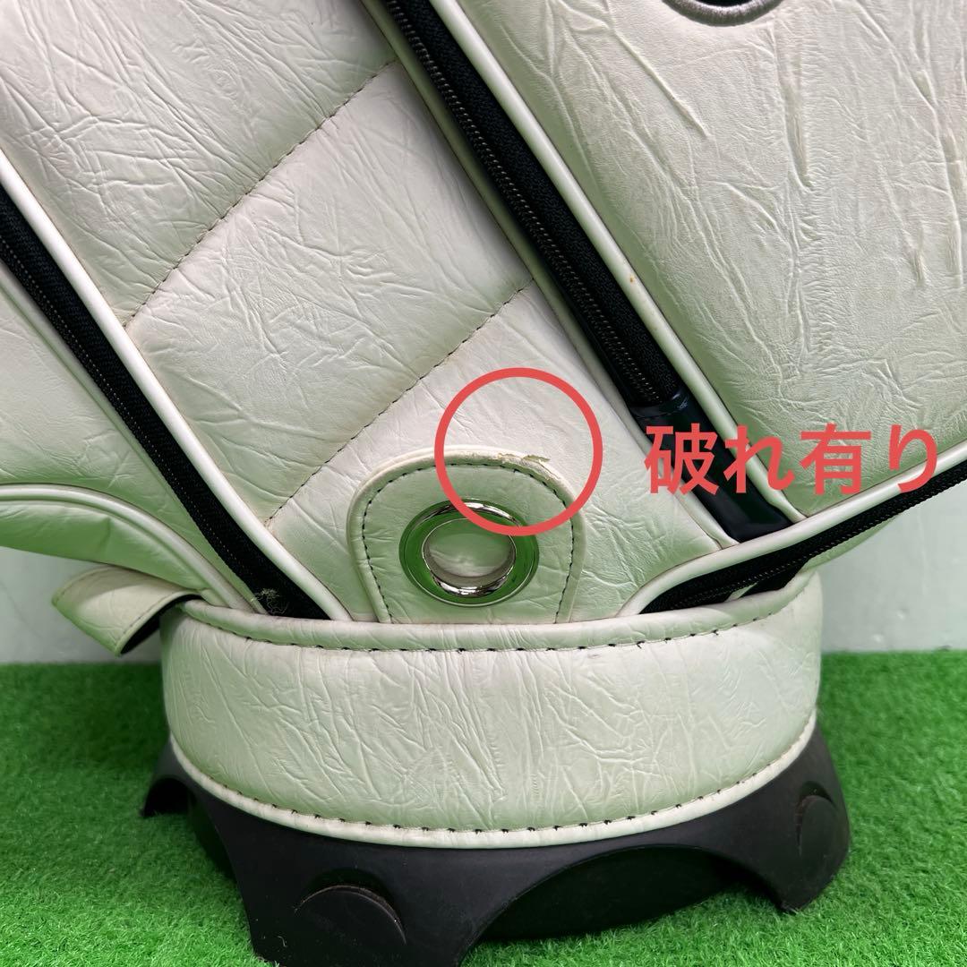 タイトリスト　titleist キャディーバック　8インチ　ホワイト　メンズ