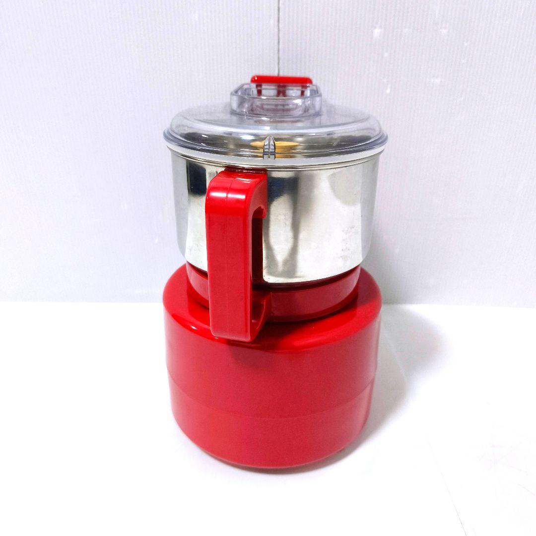 【送料無料】あじのさと フードプロセッサー Y-2400W レッド