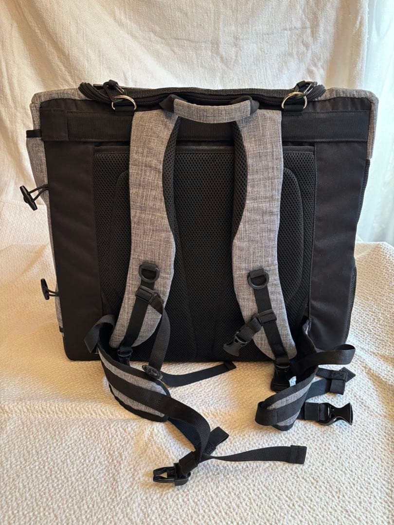 【未使用】エアバギー3ウェイバックパックキャリーワイド・レインカバー・クッション