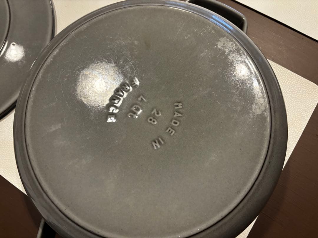 ストウブ　STAUB ブレイザー　ソテーパン　28cm グレー　フライパン