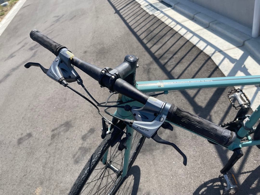 Bianchi クロスバイク ローマ3 チェレステ