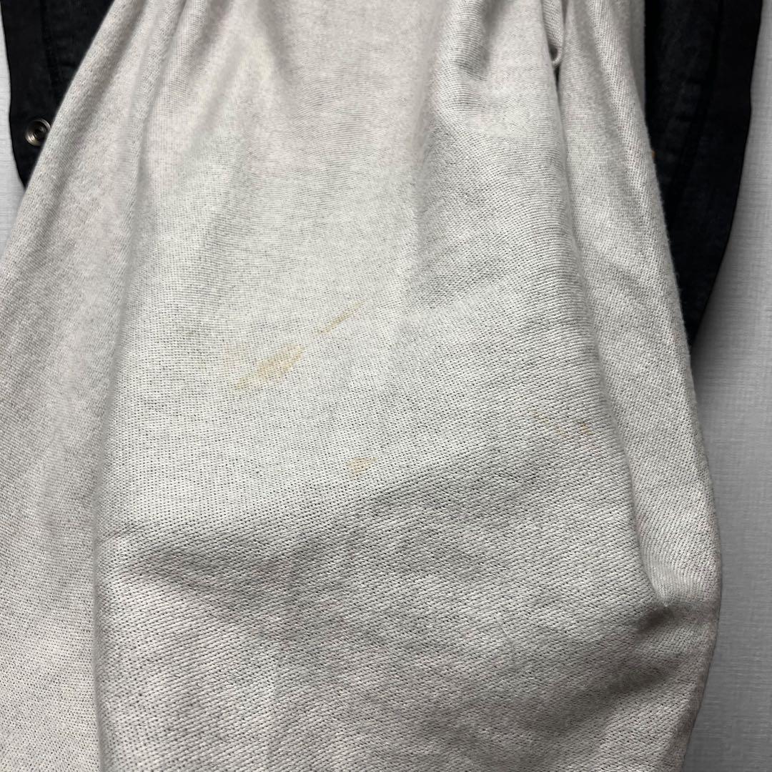 ヴィヴィアンウエストウッド ビッグフード デニム調コート 変形 ロング丈 38