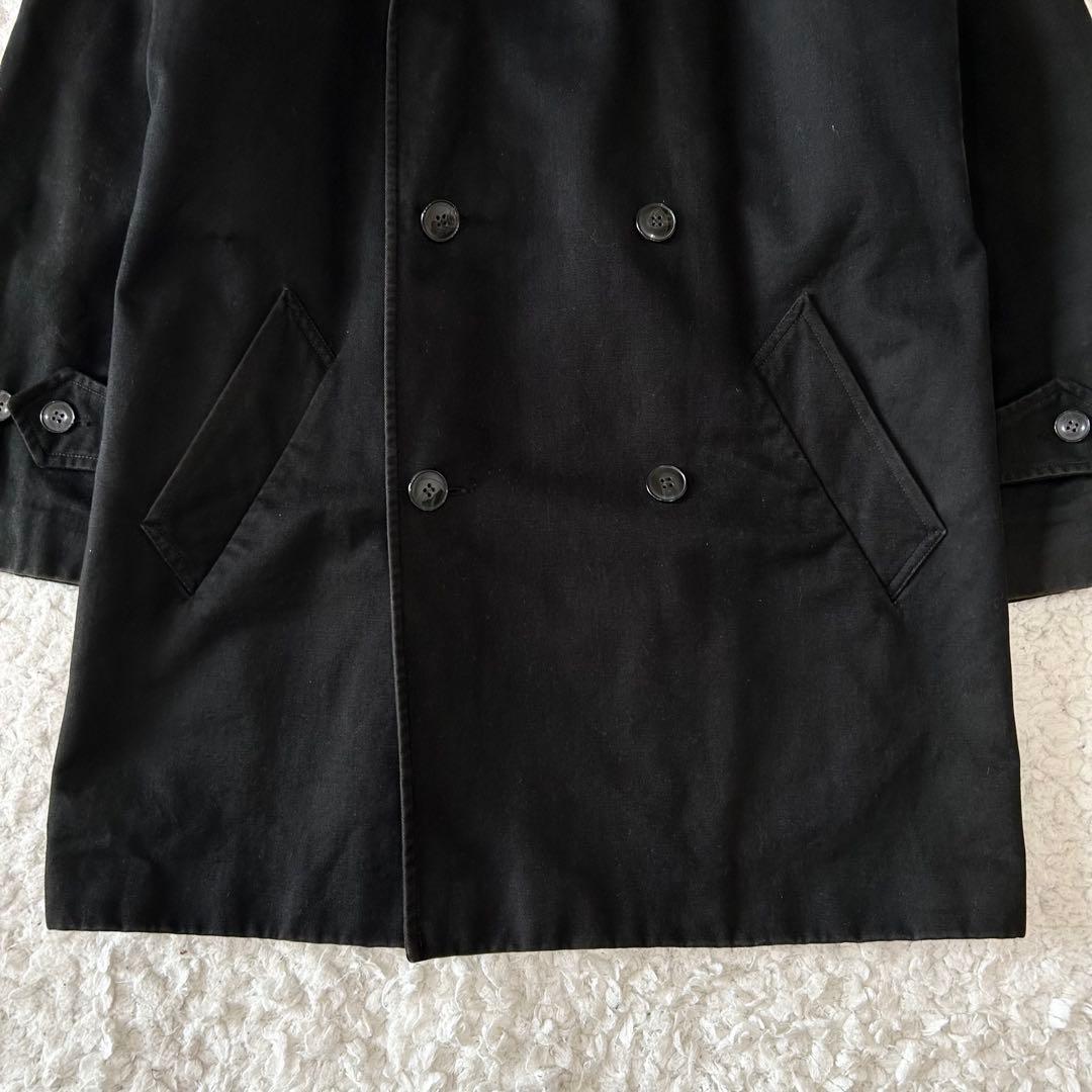 【agnes b. homme】 キルティング ピーコート フランス製