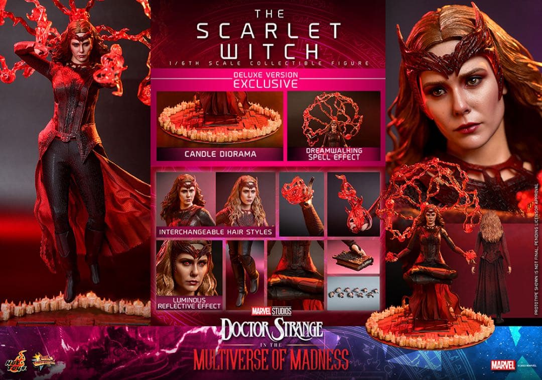 【新品未開封】ホットトイズ スカーレット・ウィッチ［ボーナスアクセサリー付き］