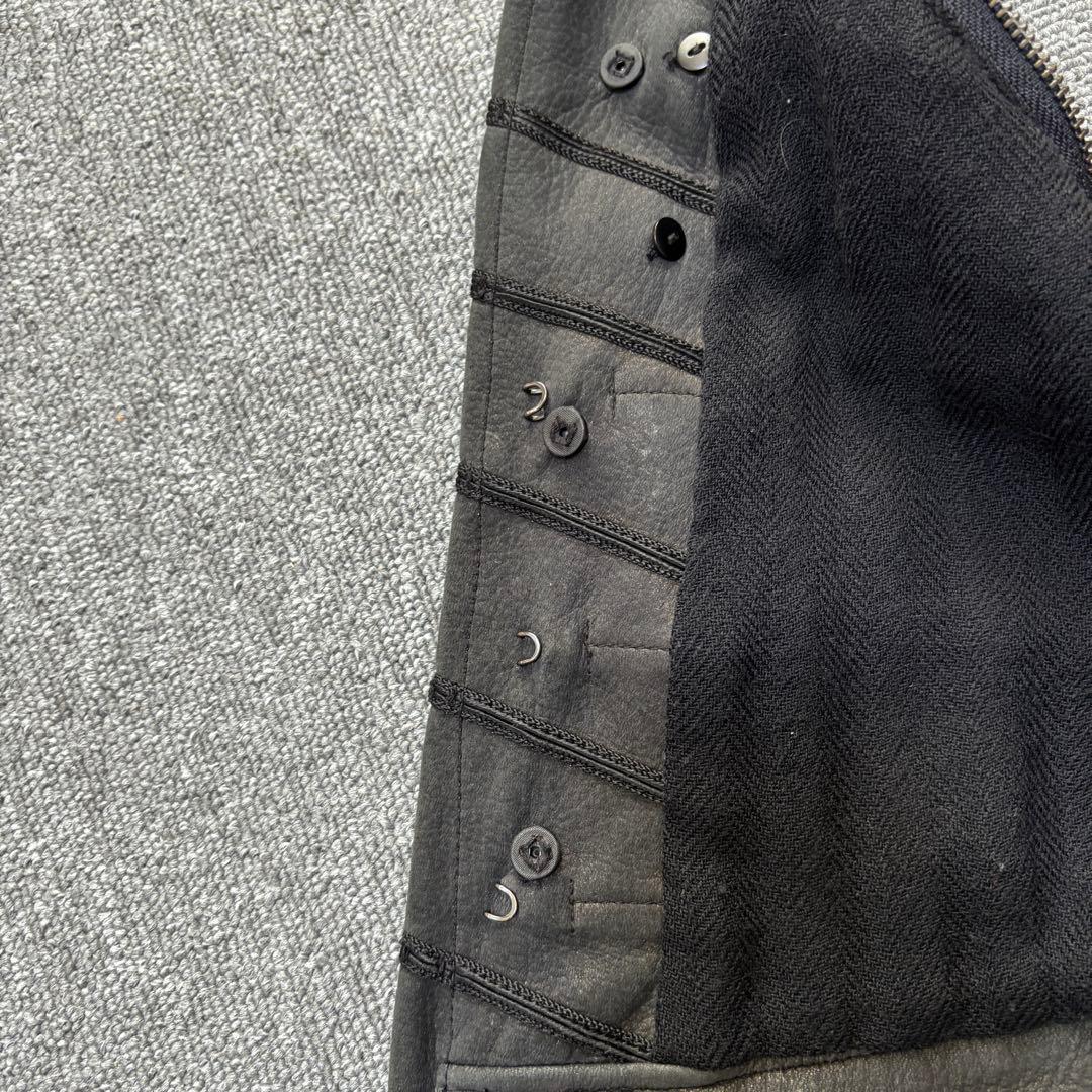 if six was nine 00s アーカイブ レザーベスト サイズ0