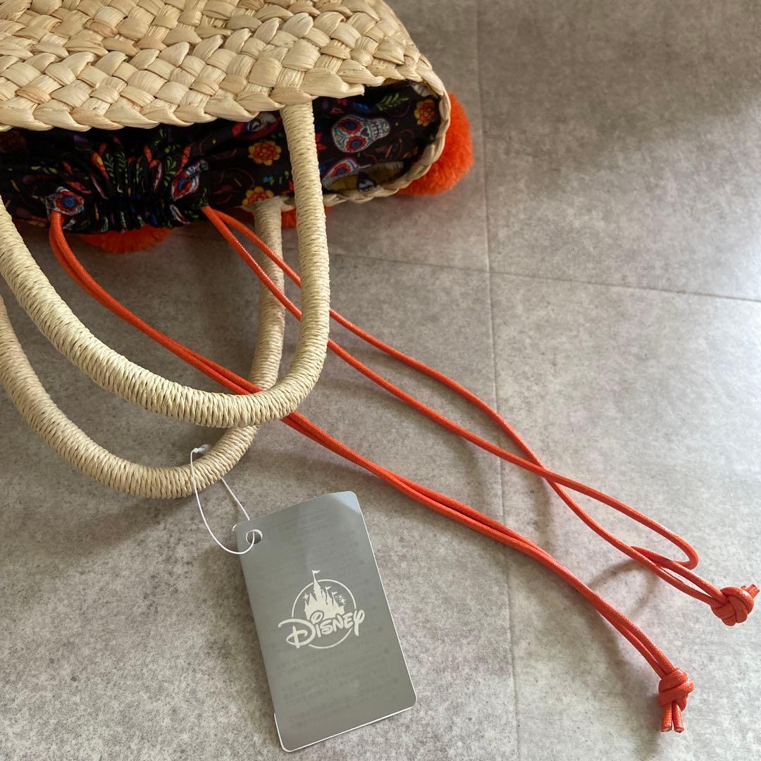 リメンバーミー　カゴバック　カバン　タグ付未使用　巾着　ディズニーストア　希少
