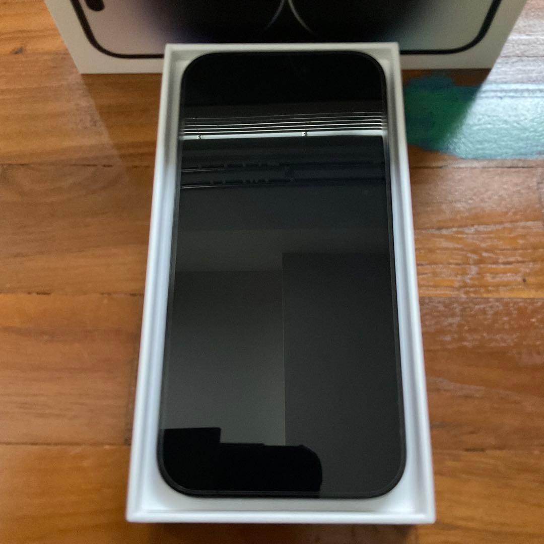 【美品】iPhone14 Pro 512GB スペースブラック+α