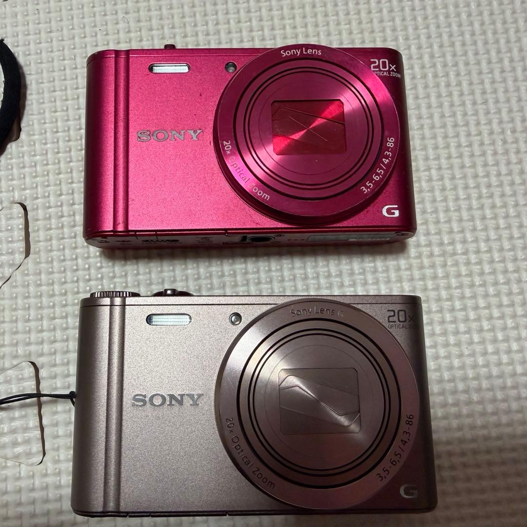 SONY DSC-WX300 本体2個セット　充電器　バッテリー5個付き