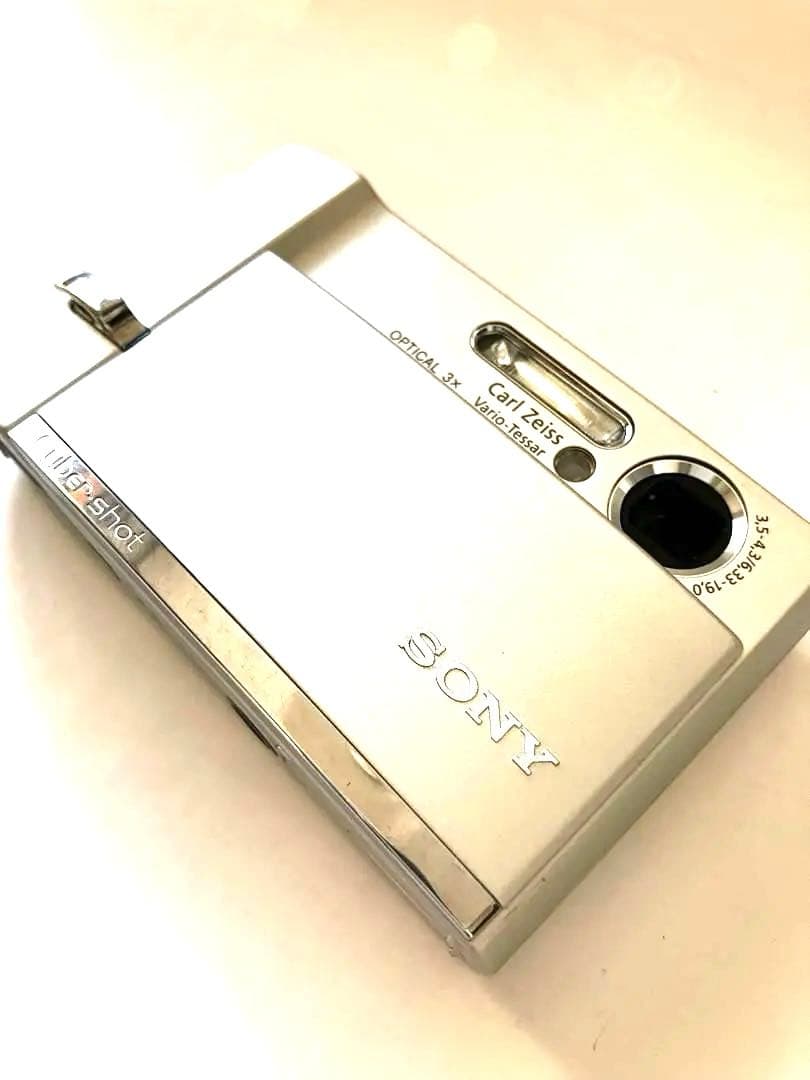 Sony Cyber-shot T30コンパクトデジタルカメラ【美品:説明書付】