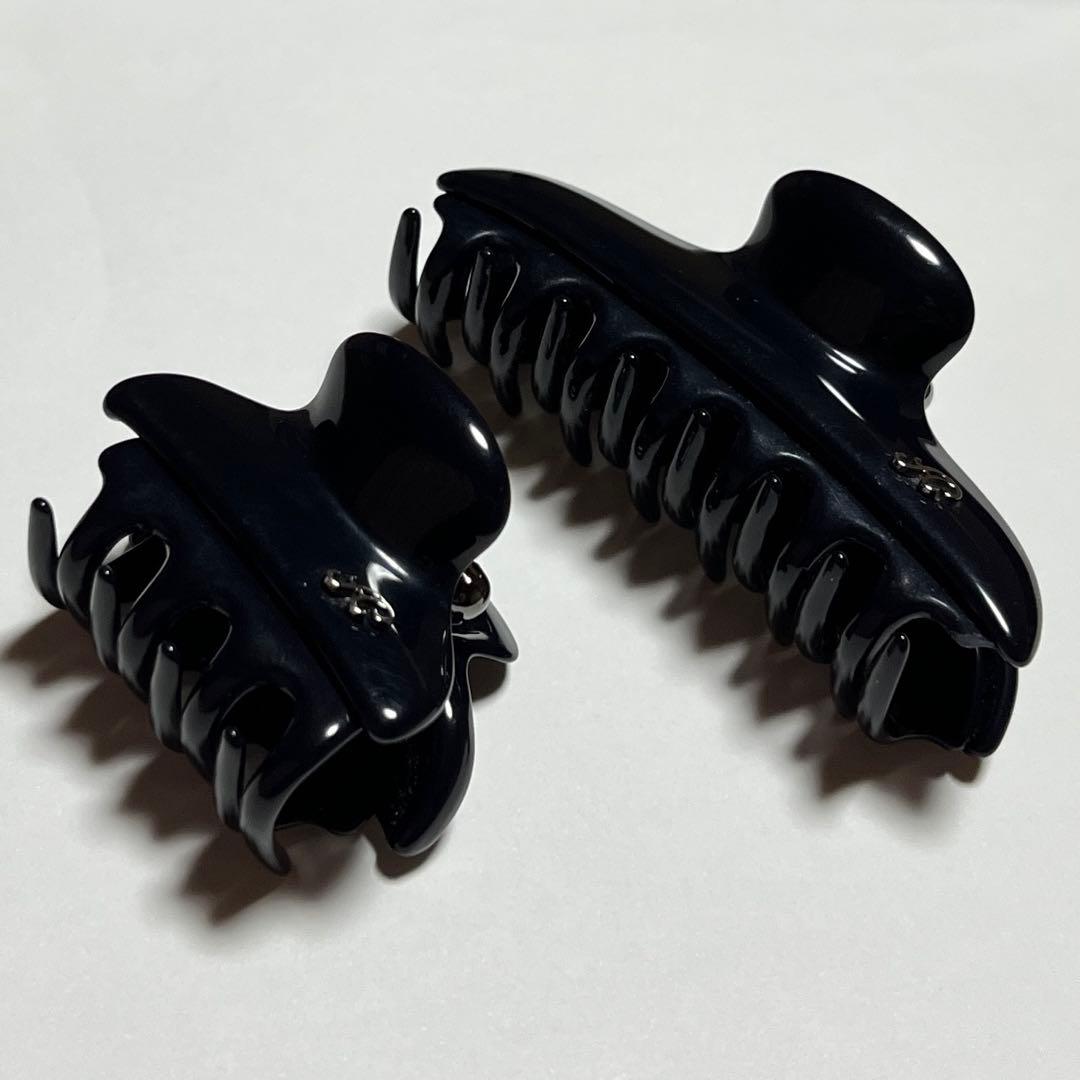 ACCA ヘアクリップ　大・小　ブラック　足1本欠あり