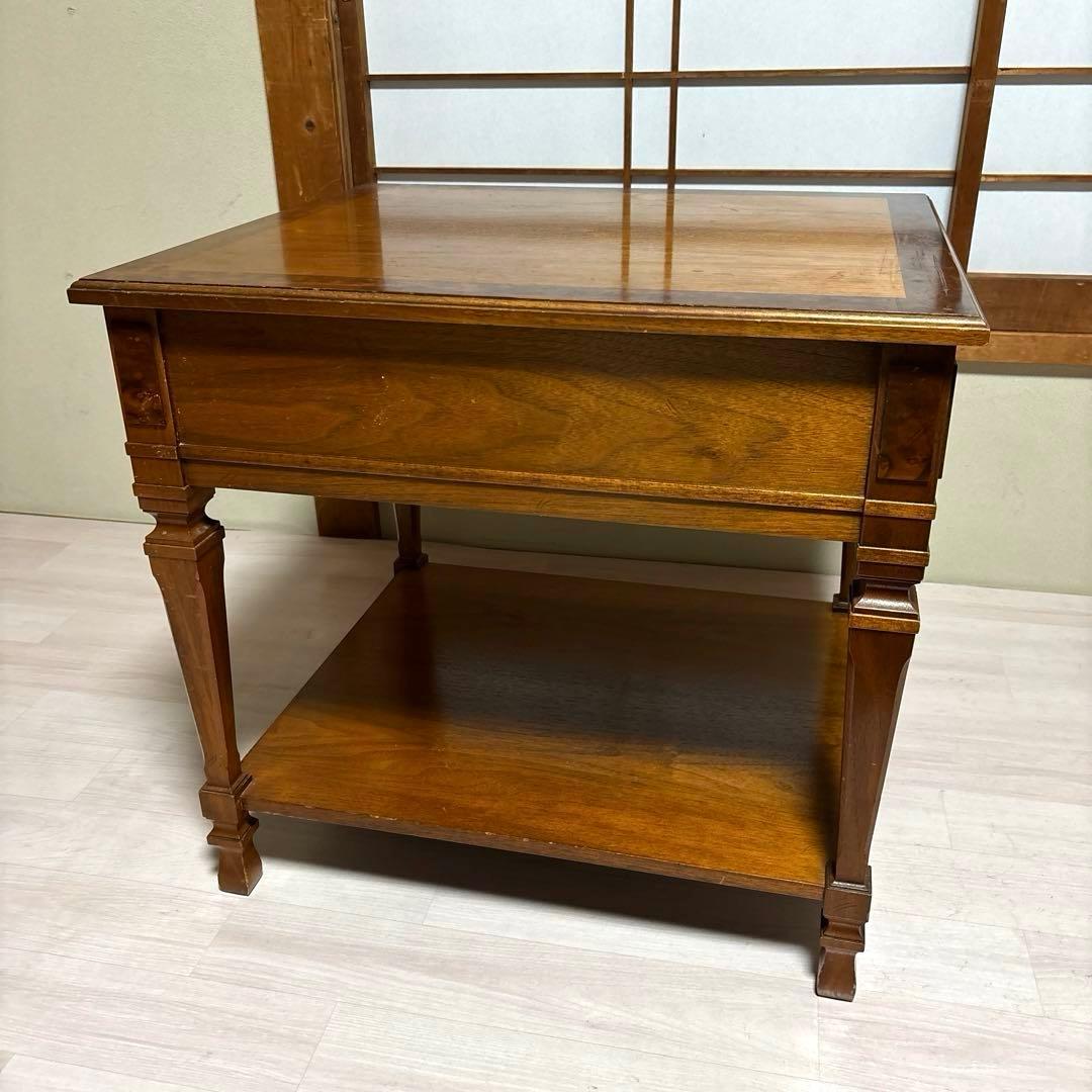 【良品】ドレクセルヘリテイジ ジャパン エンドテーブル ヴィンテージ