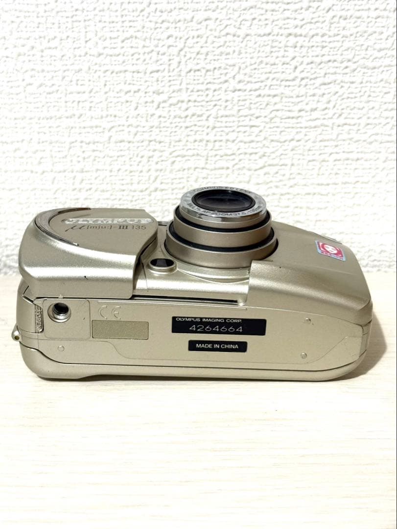 【動作確認済み】OLYMPUS μ [mju:]-III 135 フィルムカメラ