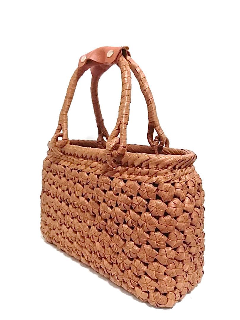 山葡萄バッグ和風花結び