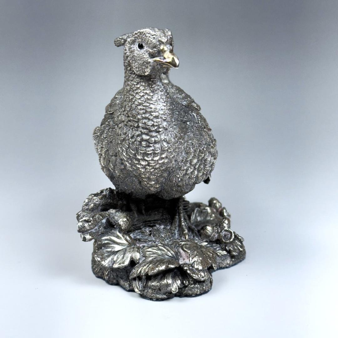 カントリーアーティスト スターリングシルバー 雉 キジ 436g 英国 純銀張り